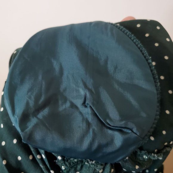 Women's Medium ESPRIT Polka Dot Blouse - Picture 4 of 4